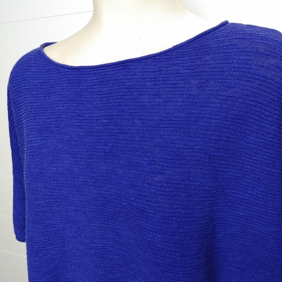 Eileen Fisher organic linen & cotton knit tee size XL - Picture 2 of 10